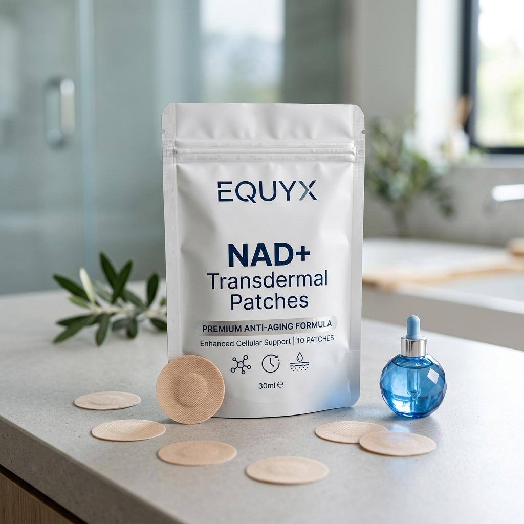 EQUYX NAD+ patch packages closeup